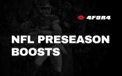 NFL preseason boosts