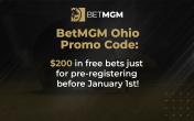 BetMGM Ohio Promo Code: Get $200 in Free Bets by Pre-Registering Before the New Year