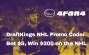 DraftKings NHL Sportsbook Promo Code: Bet $5, Win $200