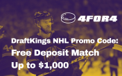 DraftKings NHL Sportsbook Promo Code: Free Deposit Match up to $1,000