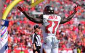 ronald jones arms out 