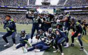 seahawks defense celebrating