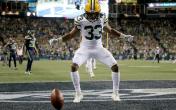 aaron jones td celebration