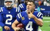 adam vinatieri thumbs up