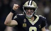 drew brees fist pump