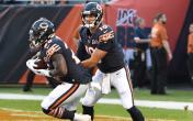 mitchell trubisky handing off