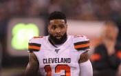 odell beckham no helmet