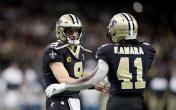 drew brees alvin kamara