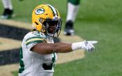 aaron jones pointing
