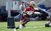 trey sermon 49ers rookie camp