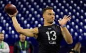 Desmond Ridder throw combine 