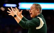 tom izzo yelling