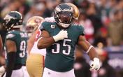 brandon graham celebrating green jersey