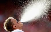 jj watt blowing water 