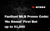 FanDuel MLB Sportsbook promo code: 'No Sweat' $1,000 First Bet