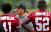 ron rivera and washington commanders players