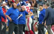 saquon barkley being helped off