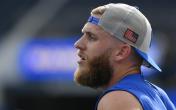 Cooper Kupp backwards hat