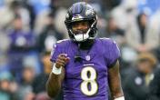 lamar jackson pointing