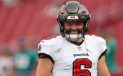 Baker Mayfield, smiling, because he is a top Streaming option this week