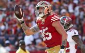 George Kittle fired up with the ball 