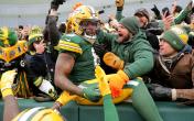Josh Jacobs lambeau leap