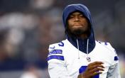 George Pickens on the sidelines for the Cowboys