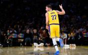 luka doncic pointing
