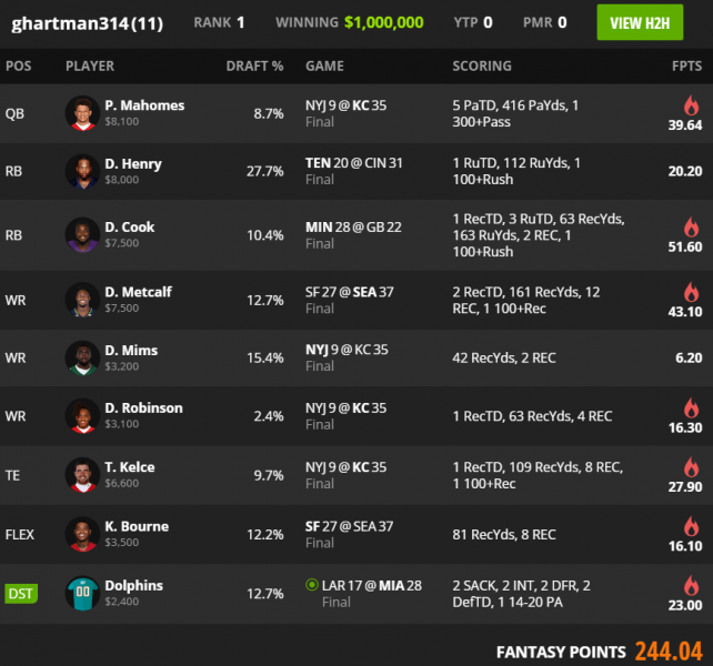 NFL Week 8 Monkey Knife Fight Prop Picks and Analysis