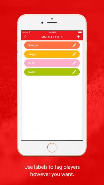 custom fantasy football draft cheat sheet